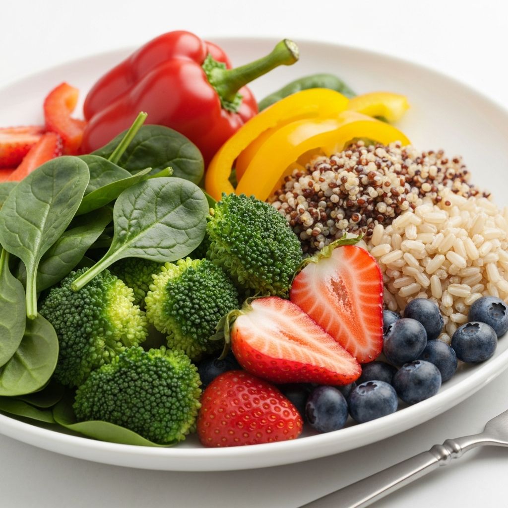 Healthy nutrition recommendations